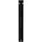 Ekena Millwork Austin Wrought Iron Bracket, (Single center brace), Antiqued Warm Silver 1 1/2"W x 7 1/2"D x 10"H BKTM01X07X10SAUAWS - alternate 4